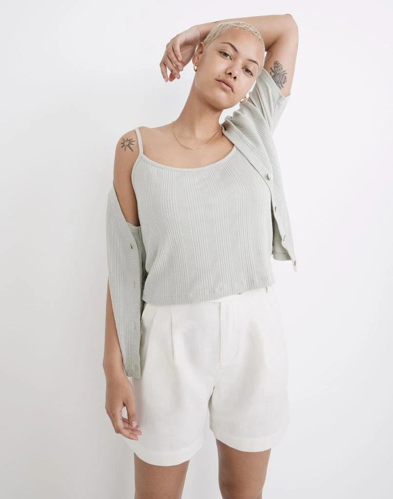 商品Madewell|Pointelle Cardigan Twin Set,价格¥511,第2张图片详细描述
