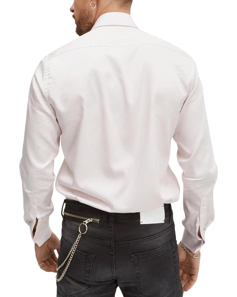 商品RON TOMSON|Ron Tomson Spread Collar Fitted Dress Shirt,价格¥646,第2张图片详细描述