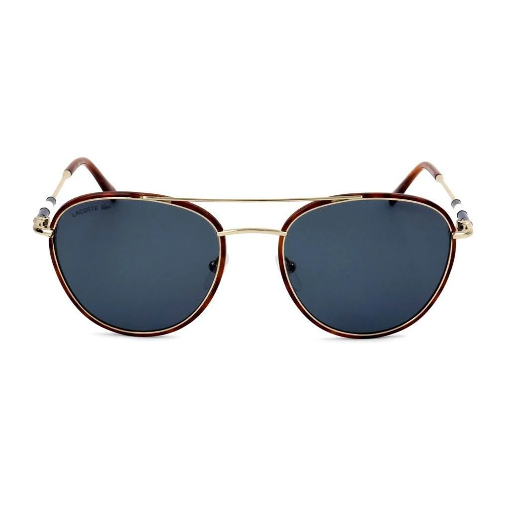 商品Lacoste|Lacoste L102SND Gold Metal Frame Sunglasses,价格¥1620,第2张图片详细描述