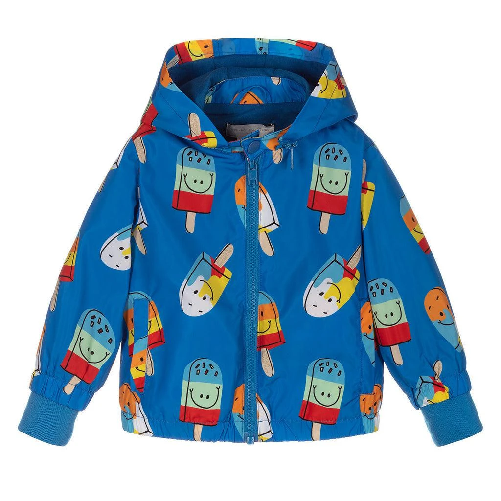 商品Stella McCartney|Blue Ice Lolly Raincoat,价格¥469,第1张图片