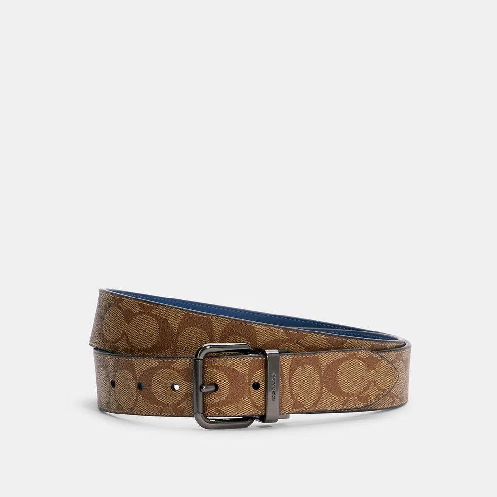 商品Coach|Coach Outlet Roller Buckle Cut To Size Reversible Belt, 38 Mm,价格¥690,第2张图片详细描述