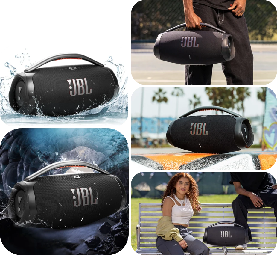 BOOMBOX3 音乐战神3代 无线蓝牙音箱户外防水便携式重低音音响 商品