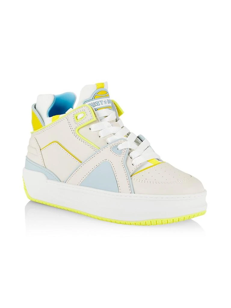 商品Just Don|Tennis Courtside Mid-Top Sneakers,价格¥2854,第2张图片详细描述