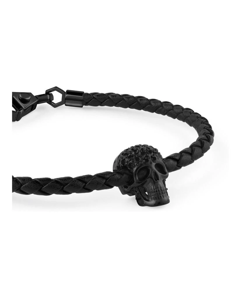 商品Philipp Plein|Plein Elite Crystal Calf Leather Bracelet,价格¥1027,第2张图片详细描述