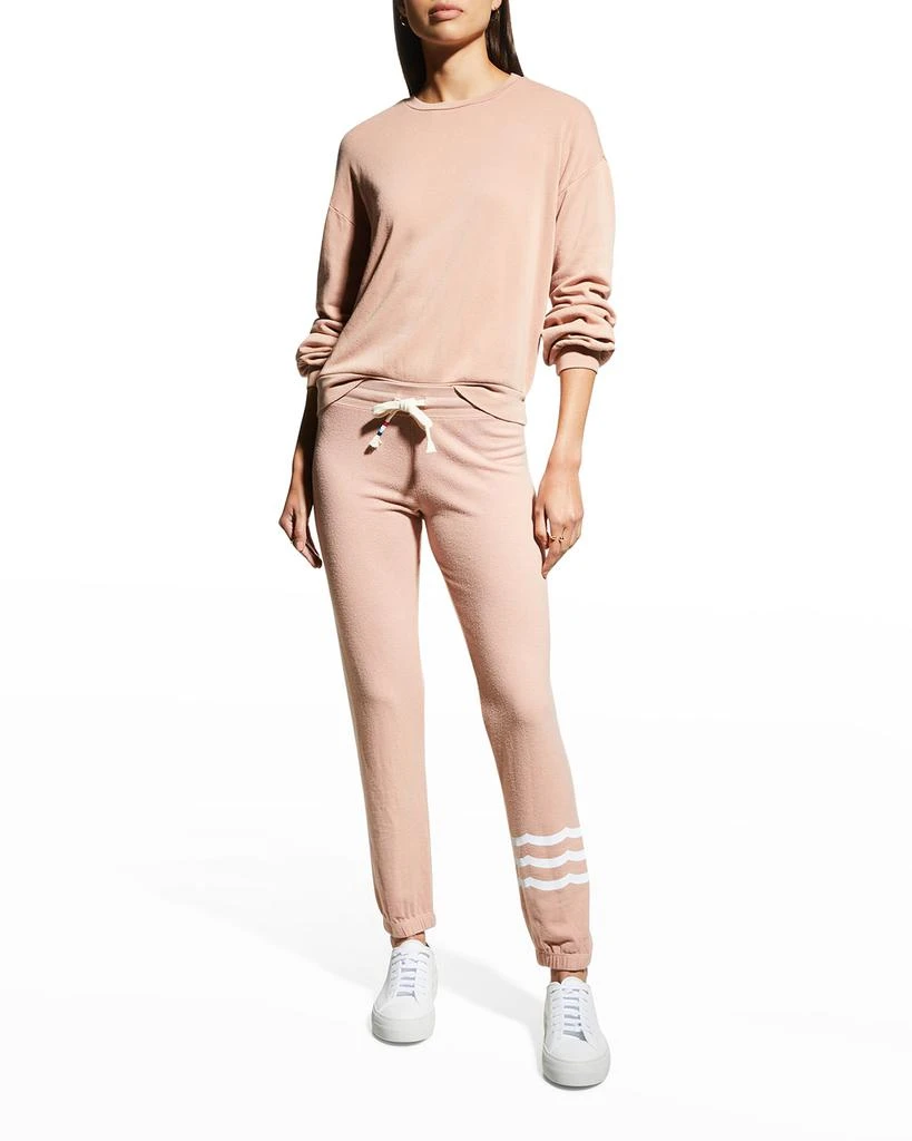 商品Sol Angeles|Waves Hacci Slim Drawstring Jogger Pants,价格¥841,第3张图片详细描述