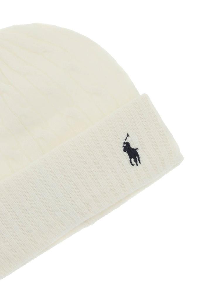 商品Ralph Lauren|Polo ralph lauren cable knit beanie,价格¥611,第5张图片详细描述