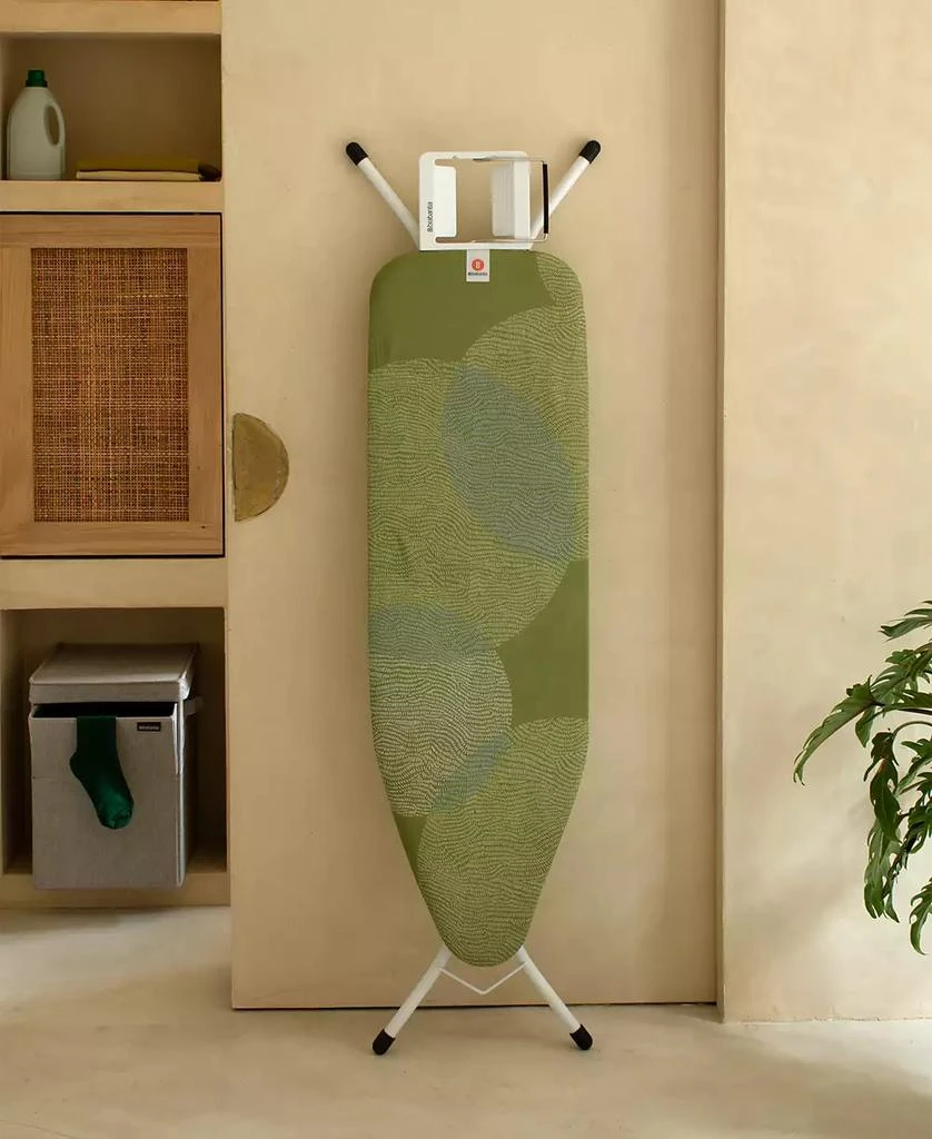 商品Brabantia|Ironing Board B, 49" x 15", 124 x 38 Centimeter - Steam Iron Rest, 0.9" 22 Millimeter White Frame,价格¥1309,第4张图片详细描述