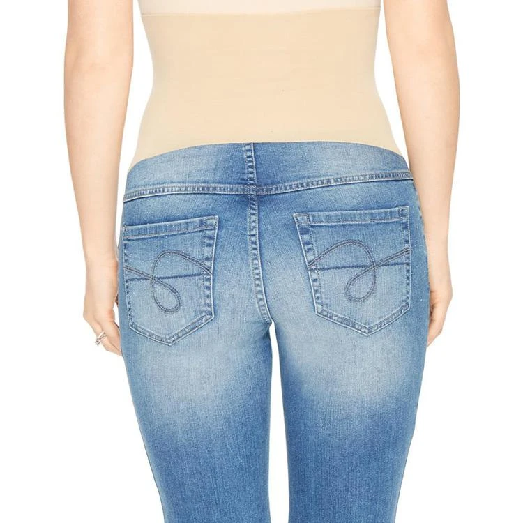 商品Motherhood Maternity|Medium-Wash Cropped Jeans,价格¥185,第4张图片详细描述