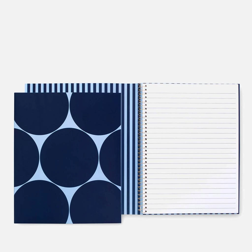商品Kate Spade|Kate Spade Concealed Spiral Notebook - Joy Dot,价格¥59,第1张图片