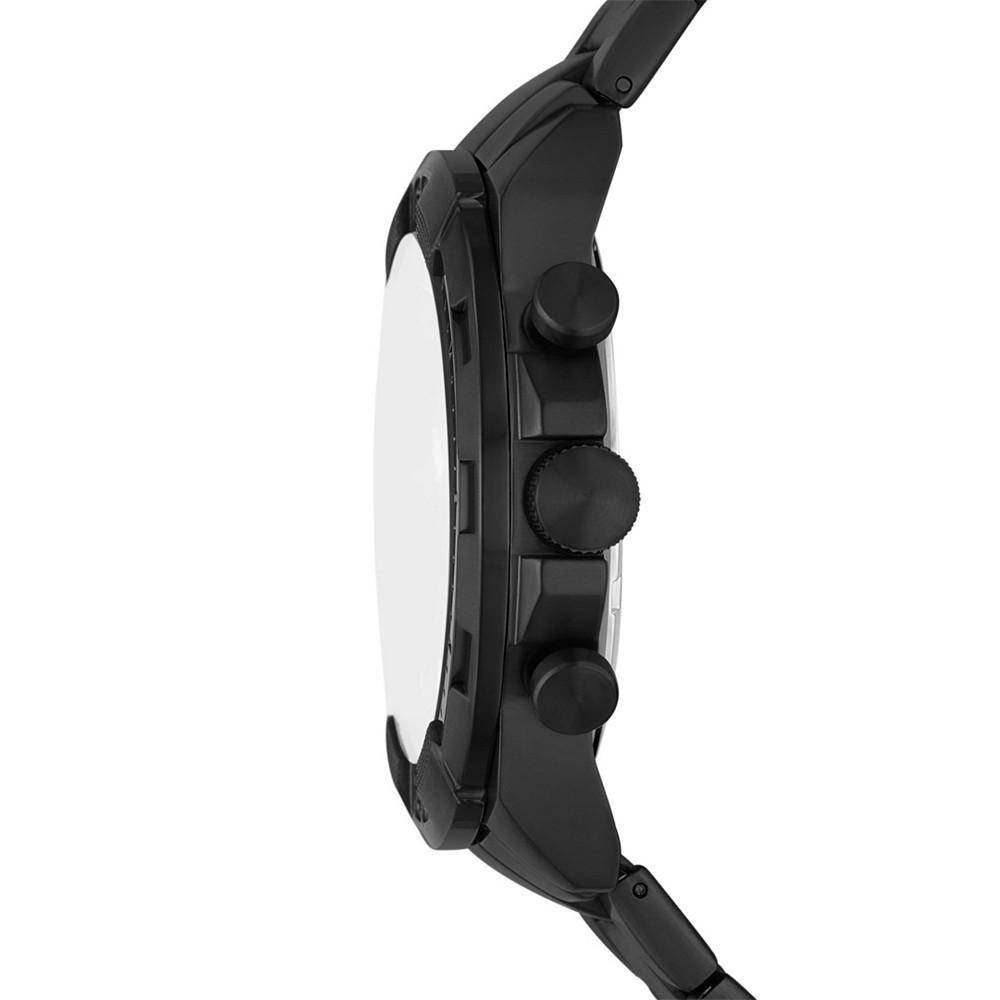 Men's Bronson Chronograph Black Stainless Steel Bracelet Watch 44mm商品第3张图片规格展示