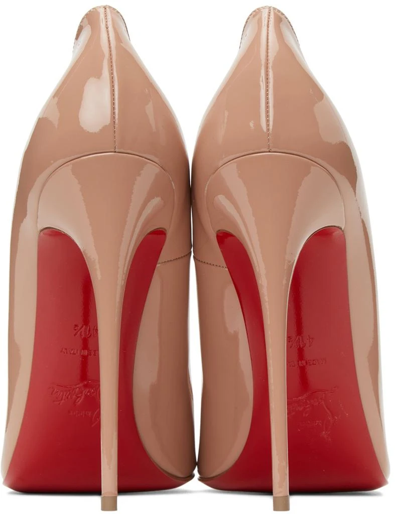 商品Christian Louboutin|Beige Patent So Kate 120 Heels,价格¥6578,第4张图片详细描述