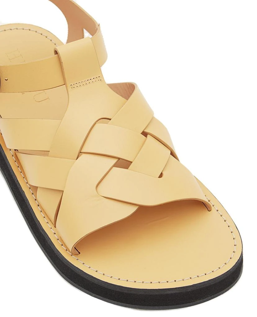 商品Hereu|Hereu Interwoven Buckle Detailed Sandals,价格¥1838,第4张图片详细描述