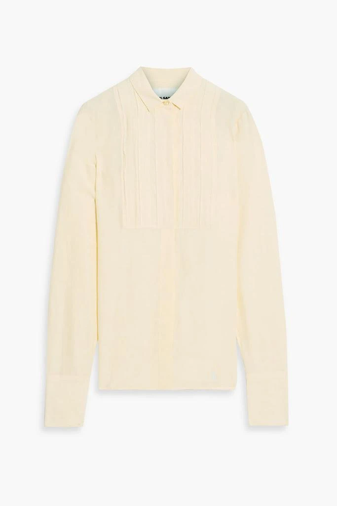 商品Jil Sander|Frayed slub woven shirt,价格¥945,第1张图片