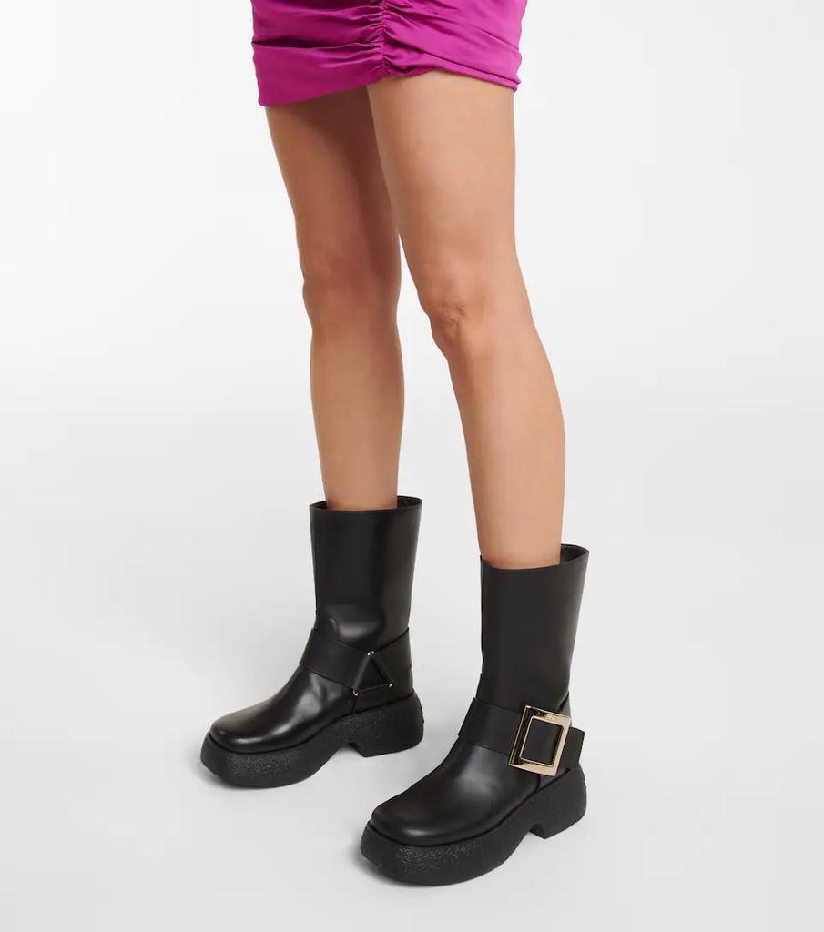 Viv' Rangers leather ankle boots商品第4张图片规格展示