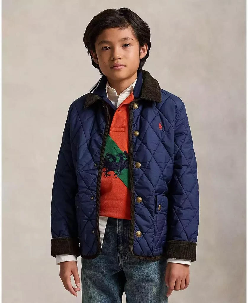 商品Ralph Lauren|Big Boys Hooded Barn Jacket,价格¥998,第5张图片详细描述