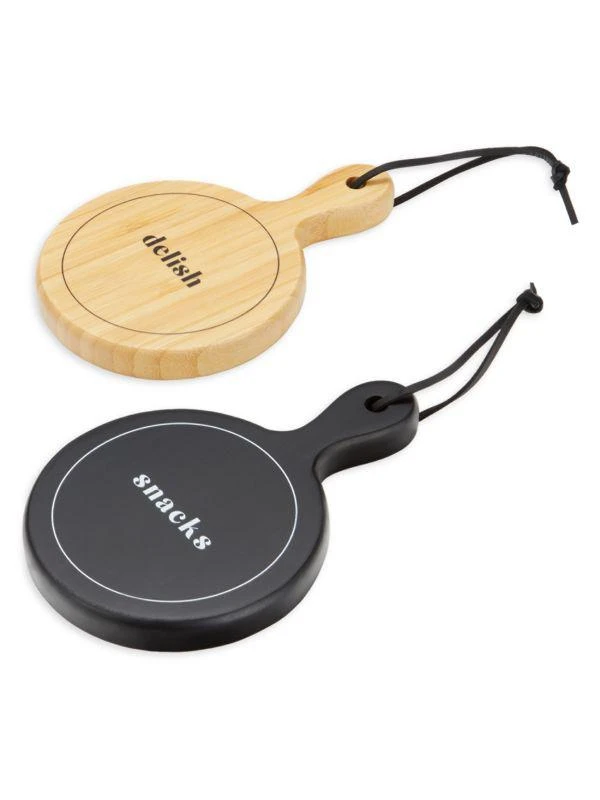 商品Saks Fifth Avenue|2-Piece Round Tray,价格¥40,第1张图片