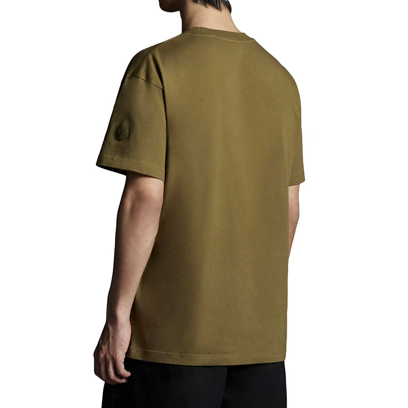 【预售3-7天】Moncler/蒙克莱 22年早春新款 1952系列 男士橄榄绿色纯棉彩色图案短袖T恤H10928C00003829HP8A2 商品