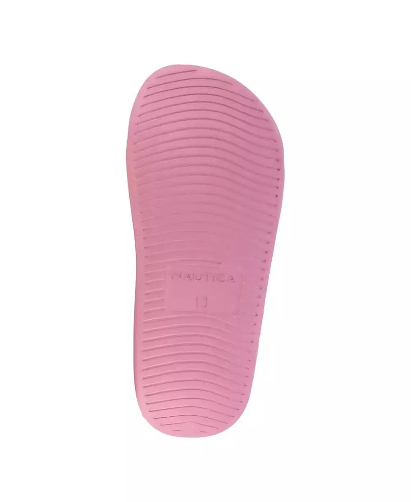 商品Nautica|Little and Big Girls Loch Pool Slip On Slides,价格¥78,第5张图片详细描述
