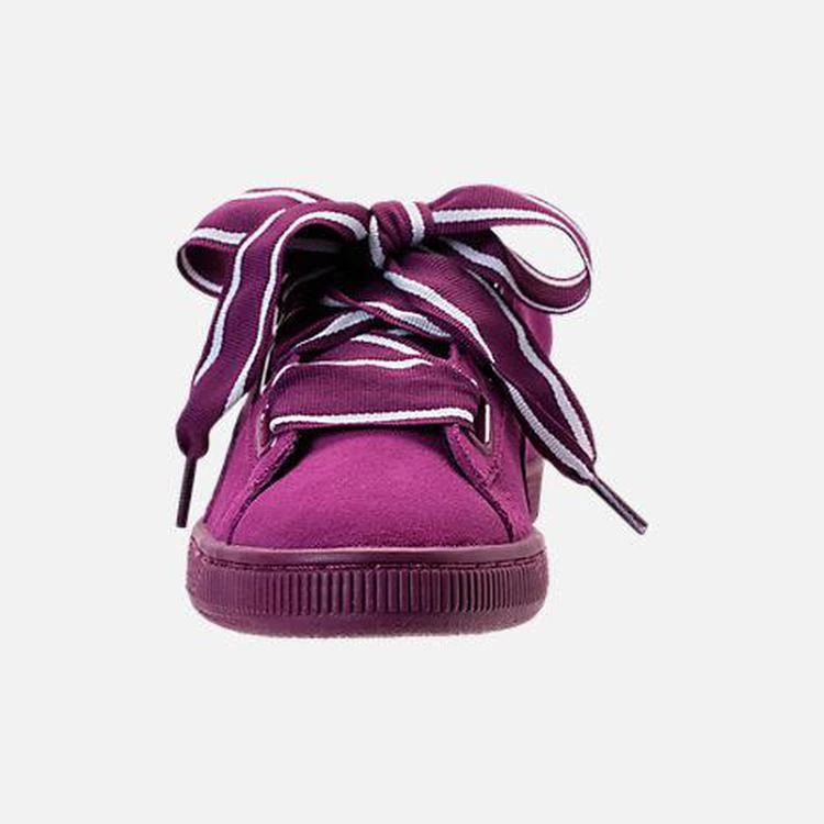 商品Puma|麂皮丝绸鞋带休闲鞋,价格¥195,第2张图片详细描述