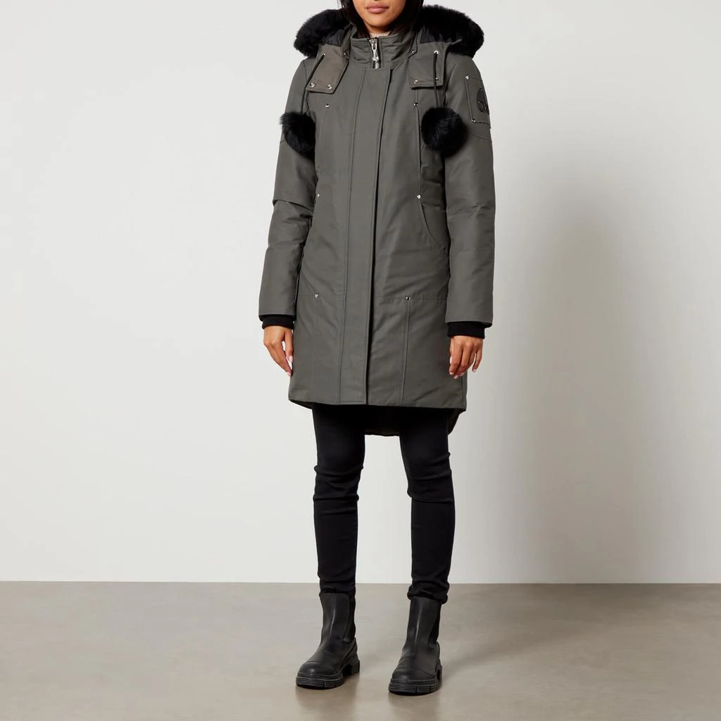 商品Moose Knuckles|Moose Knuckles Stirling Cotton and Nylon Parka,价格¥5603,第3张图片详细描述