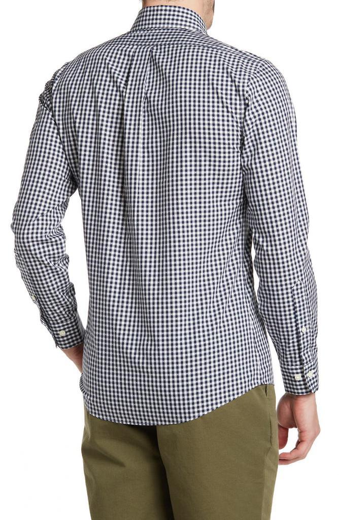 商品Brooks Brothers|Gingham Dobby Print Long Sleeve Regent Fit Shirt,价格¥338,第2张图片详细描述