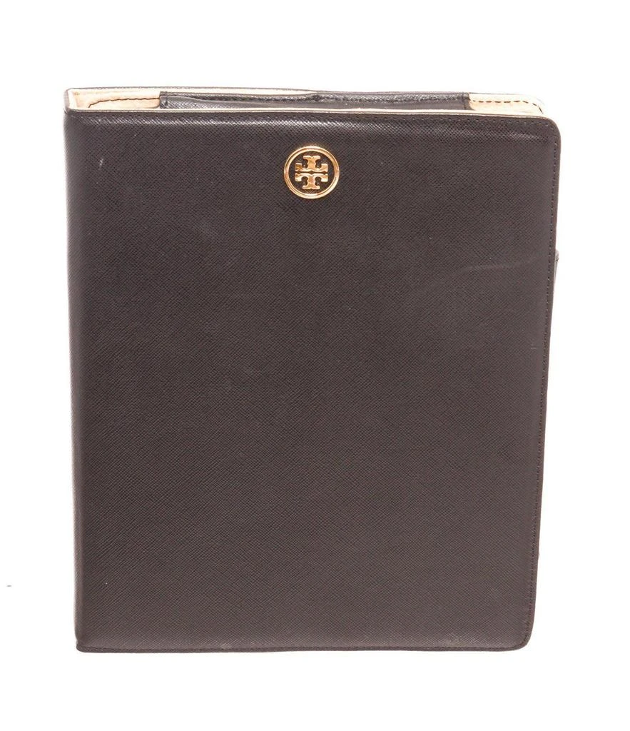 商品[二手商品] Tory Burch|Tory Burch Black Leather Robinson iPad Tablet Case,价格¥1693,第1张图片