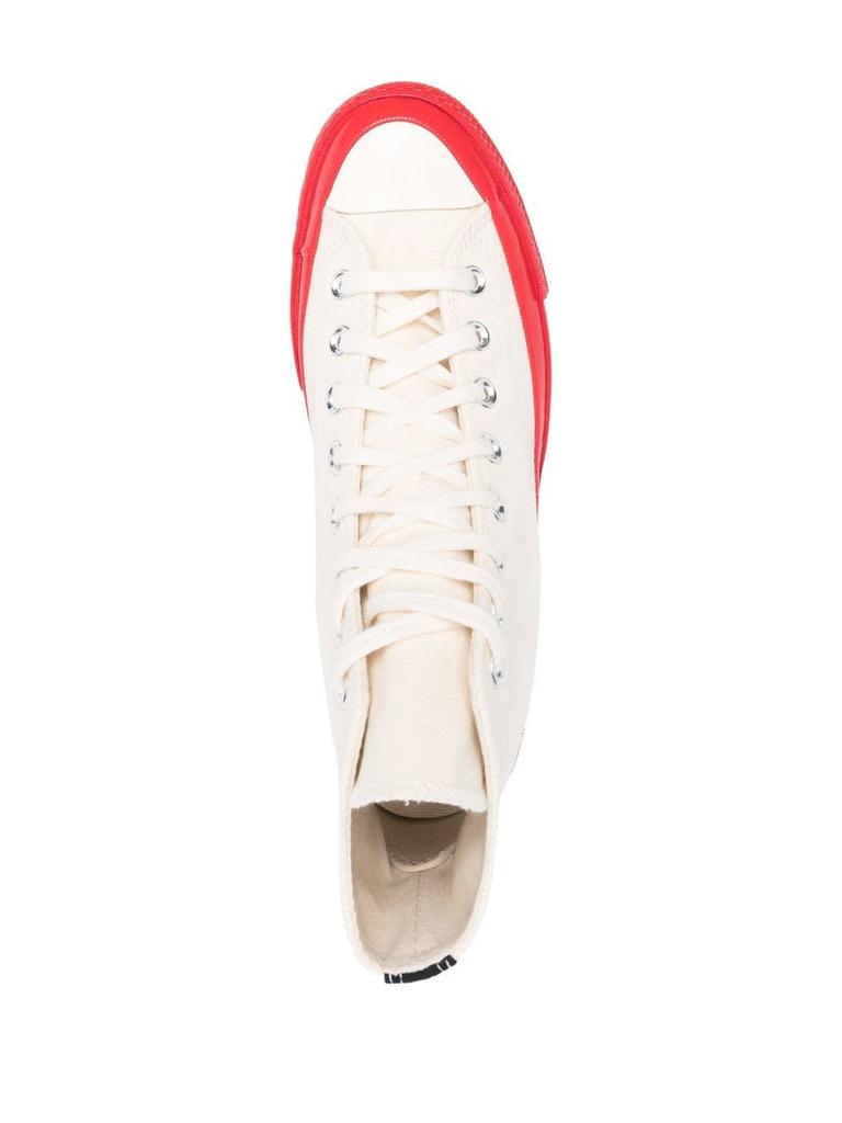 COMME DES GARCONS PLAY - Chuck Taylor High-top Sneakers商品第2张图片规格展示