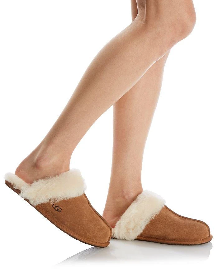 商品UGG|Women's Scuffette Shearling Mule Slippers,价格¥707,第2张图片详细描述