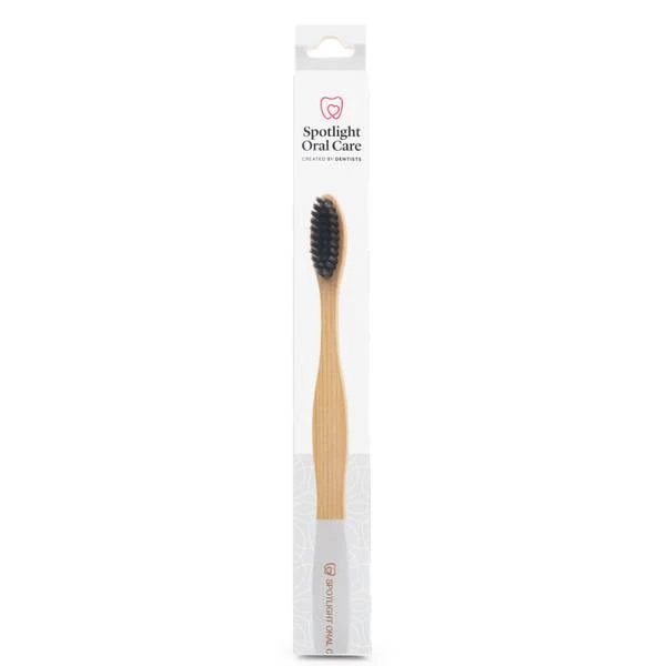 商品Spotlight Oral Care|Spotlight Oral Care Bamboo Toothbrush - White,价格¥45,第1张图片