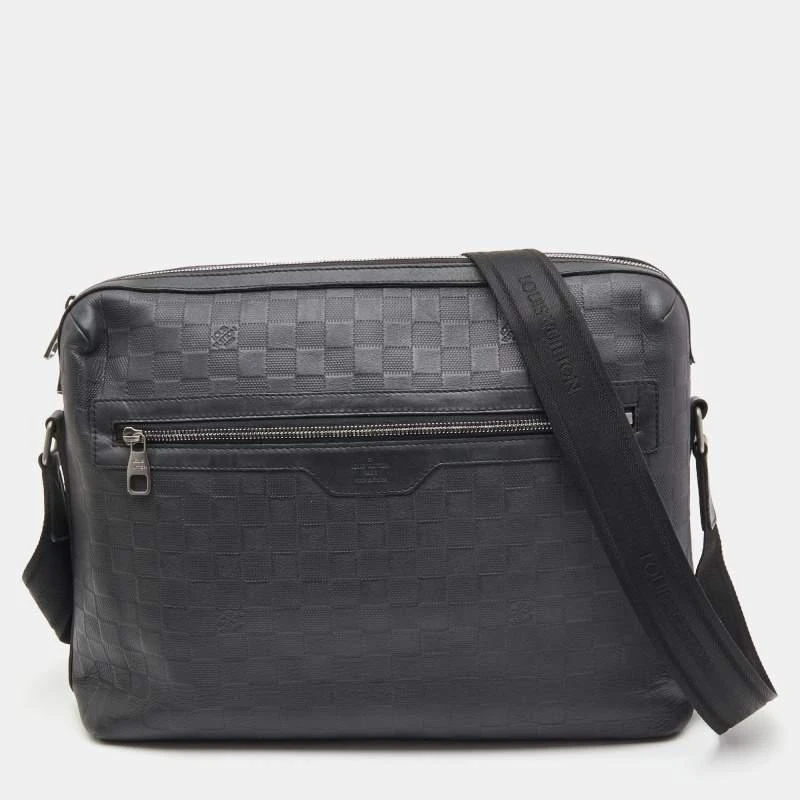 商品[二手商品] Louis Vuitton|Louis Vuitton Black Damier Infini Calypso Messenger GM Bag,价格¥7375,第1张图片
