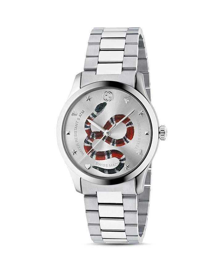 商品Gucci|G-Timeless Watch, 38mm,价格¥9757,第2张图片详细描述