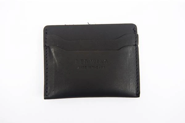 商品Red Wing|Red Wing Stack Credit Card Holder - Black Frontier Leather,价格¥512,第1张图片