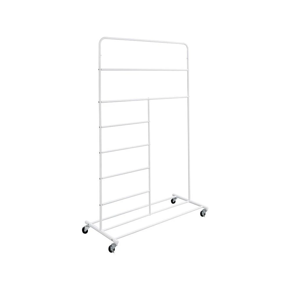 商品Honey Can Do|Rolling Multi-Section T-Bar Clothes Drying Rack,价格¥1336,第1张图片