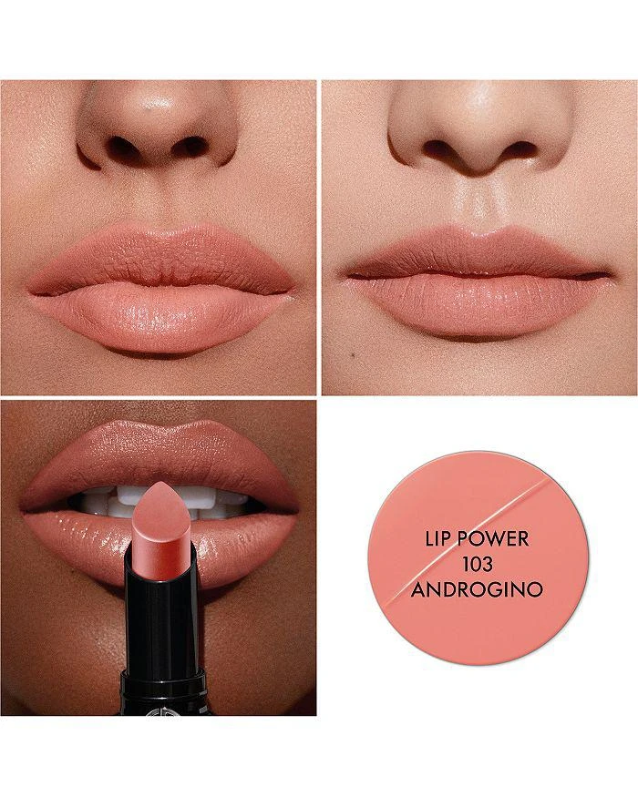 商品Armani|Lip Power Long Lasting Satin Lipstick,价格¥338,第2张图片详细描述