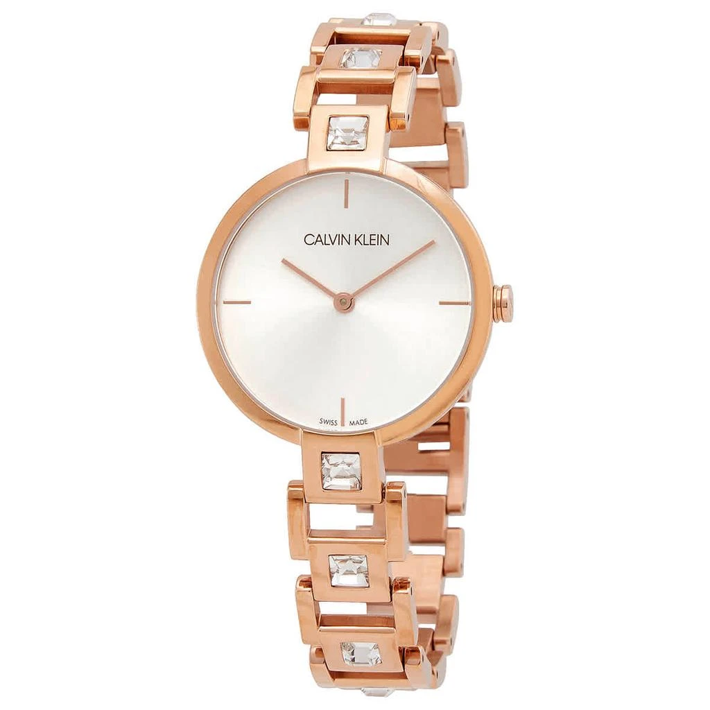 商品Calvin Klein|Calvin Klein Mesmerize Quartz Silver Dial Ladies Watch K9G23VZ6,价格¥447,第1张图片