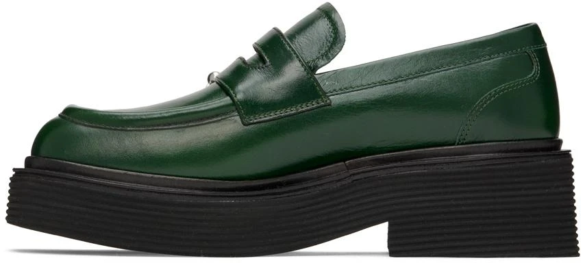 商品Marni|Green Piercing Loafers,价格¥3562,第3张图片详细描述