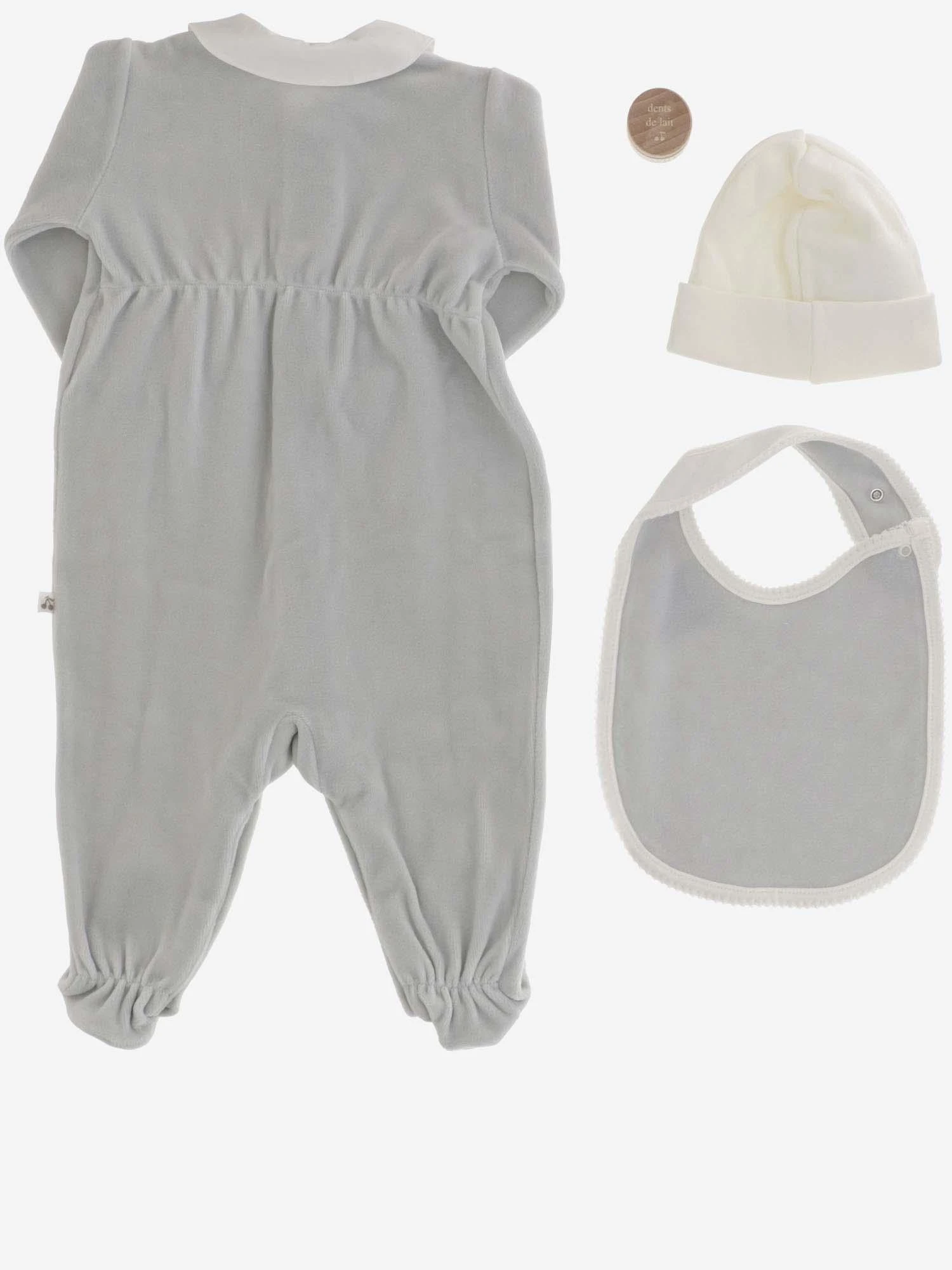商品【商品预售7天发货】 Bonpoint|Bonpoint 男童套��装 PEYKIKN0101014 白色,价格¥1388,第3张图片详细描述