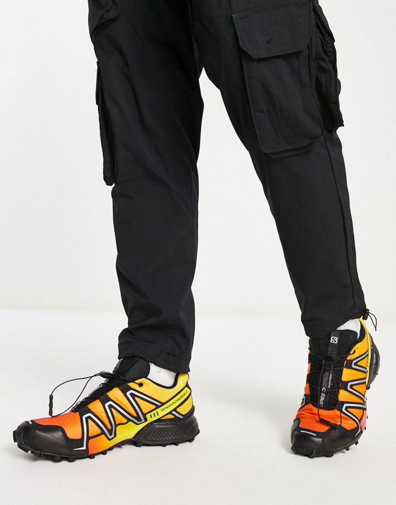 Salomon Spreedcross 3 gradient trainers in chert and lemon商品第4张图片规格展示