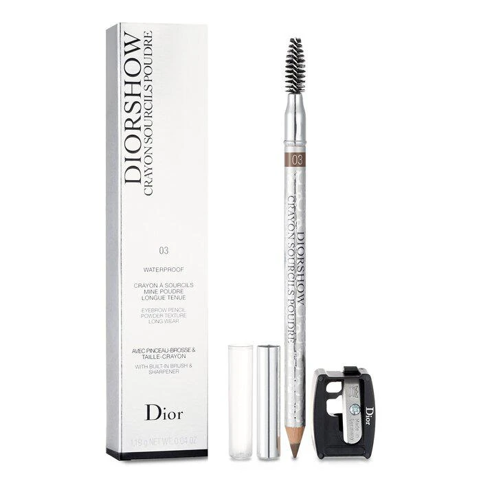 商品Dior|Christian Dior 防水塑形眉笔 - # 03 浅棕色 -03 浅棕色(1.19g/0.04oz),价格¥464,第2张图片详细描述