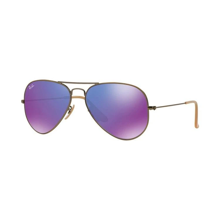 商品Ray-Ban|ORIGINAL AVIATOR MIRRORED Sunglasses, RB3025 58,价格¥1310,第2张图片详细描述