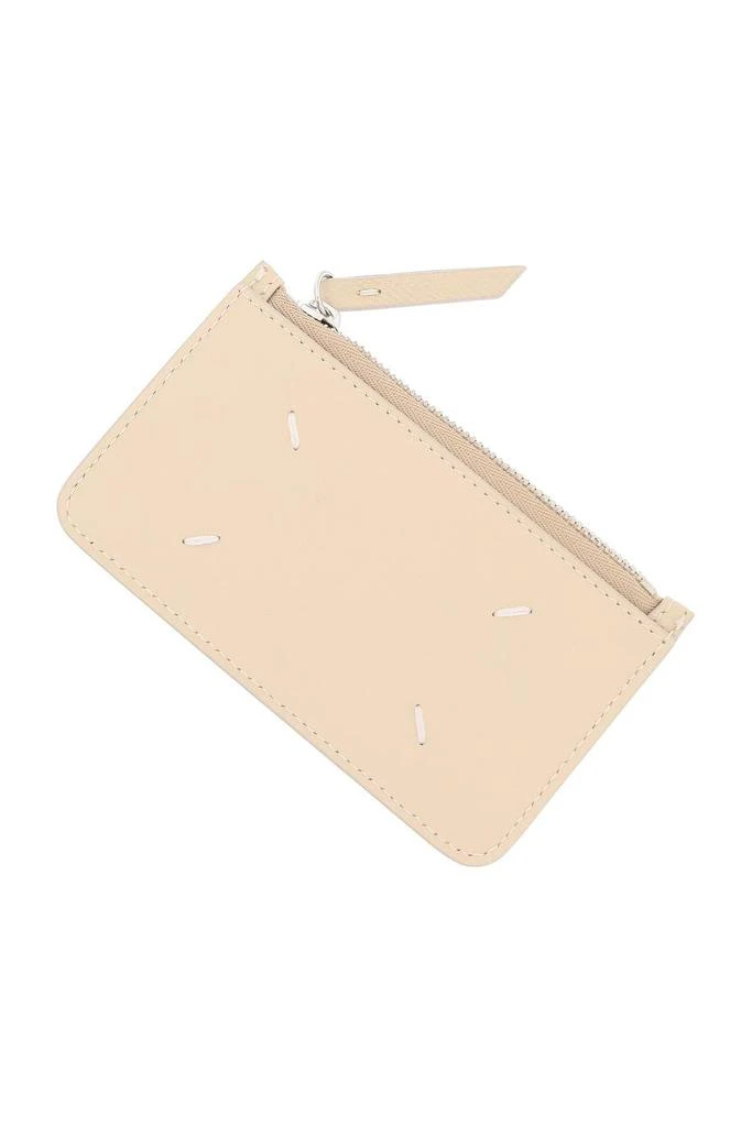 商品MAISON MARGIELA|LEATHER ZIPPED CARDHOLDER,价格¥794,第5张图片详细描述