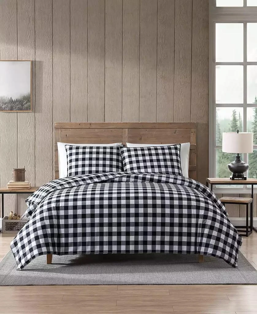 商品Eddie Bauer|Mountain Plaid Cotton Reversible 2 Piece Duvet Cover Set,价格¥1027,第1张图片