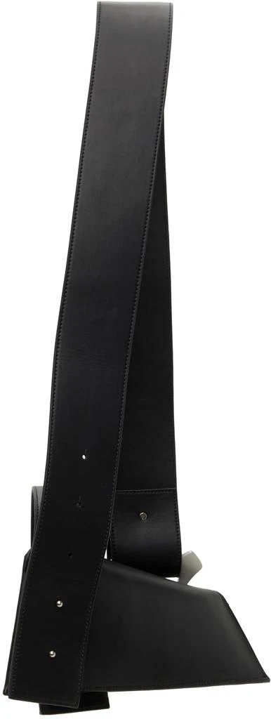 商品Heliot Emil|Black Maquette Leather Messenger Bag,价格¥3181,第3张图片详细描述