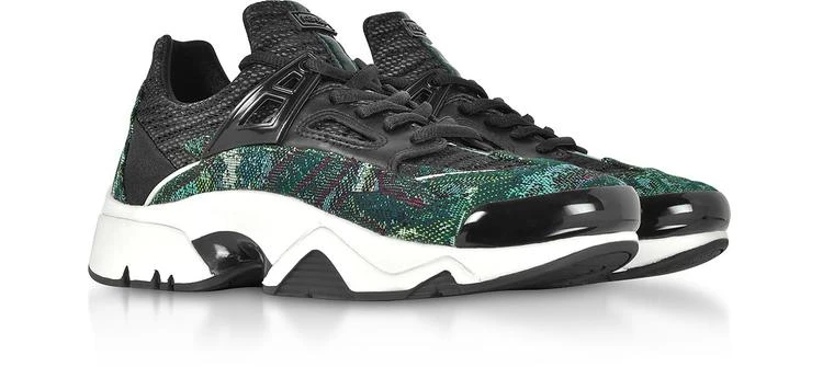 商品Kenzo|Kenzo Tapestry Jacquard Sonic Sneakers,价格¥1408,第2张图片详细描述