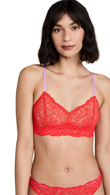 Alma 图案蕾丝柔软文胸 商品