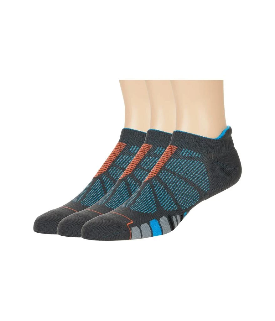 商品Eurosock|Phantom Run Light No Show Tab 3-Pack,价格¥295,第1张图片