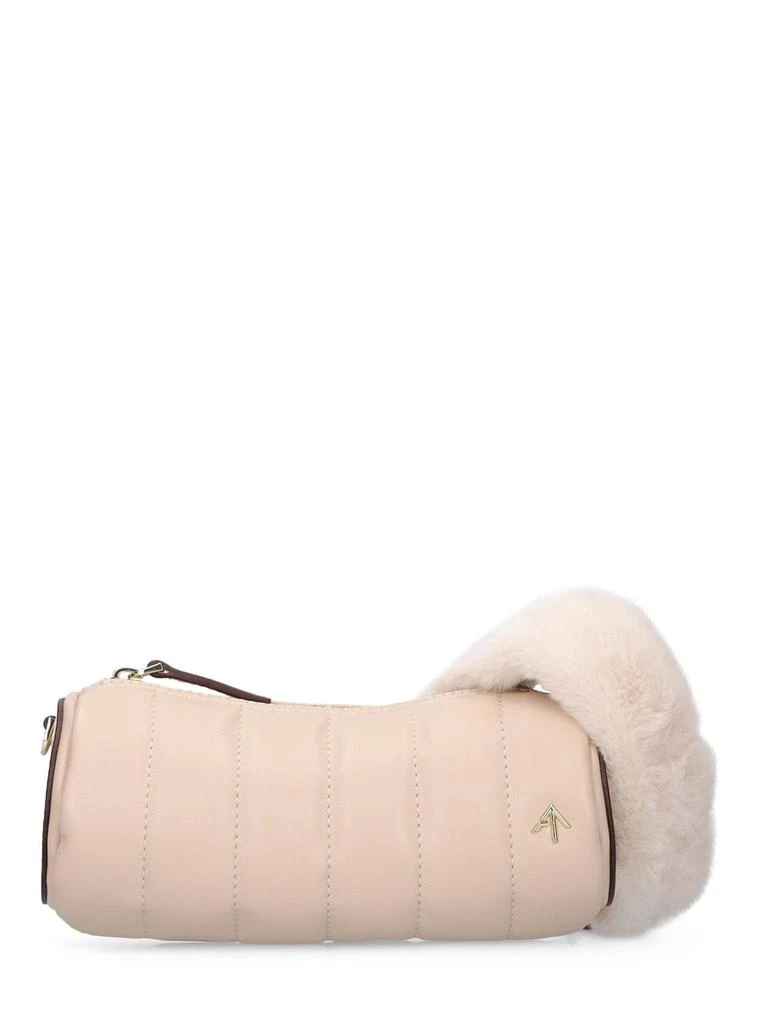 商品Manu Atelier|Mini Cylinder Padded Leather Bag,价格¥1701,第1张图片