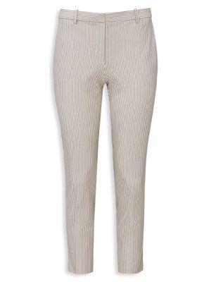 商品[二手商品] Theory|Trecca Stripe Cropped Pants,价格¥518,第7张图片详细描述