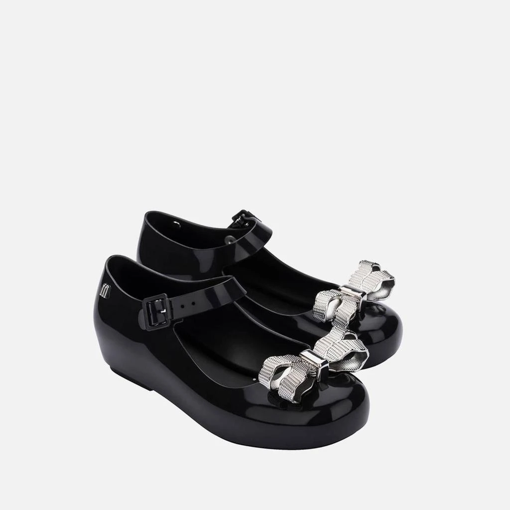 商品Mini Melissa|Mini Melissa Girls' Dora Delight Ballet Flat Sandals - Black,价格¥359,第2张图片详细描述