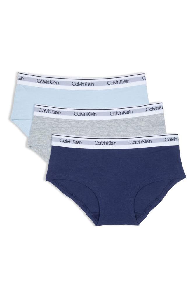 商品Calvin Klein|Stretch Cotton Hipster Panties - Pack of 3,价格¥74,第1张图片
